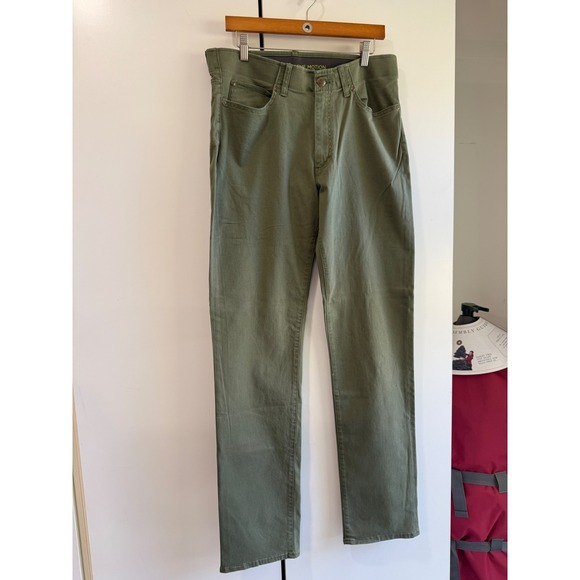 Lee Other - Lee Extreme Motion Regular Straight Pants Mens 34x36 Olive Green 112353922
